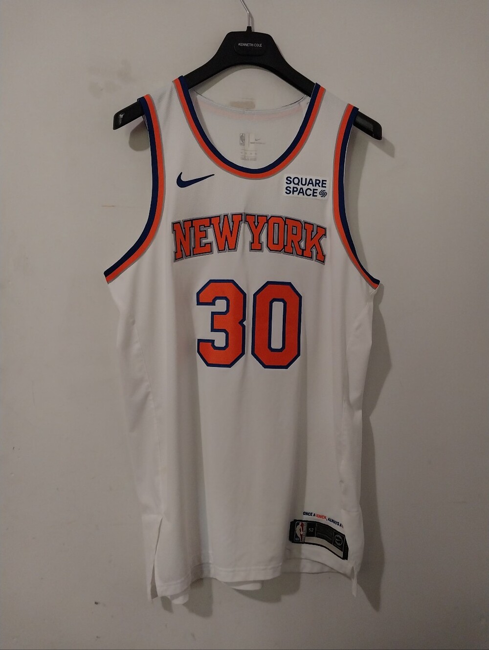 Nike Vaporknit Authentic Ny Knicks Julius Randle Home Jersey Size 52 Men's